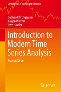 Bild vom Artikel Introduction to Modern Time Series Analysis vom Autor Gebhard Kirchgässner
