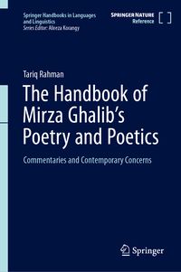 Produktbild: The Handbook of Mirza Ghalib's Poetry and Poetics