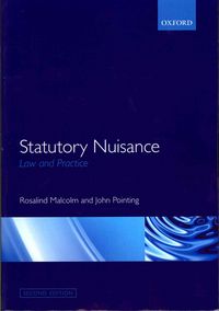 Produktbild: Statutory Nuisance Law & Prac