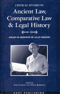 Produktbild: Critical Studies in Ancient Law, Comparative Law and Legal History