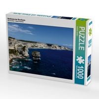 Produktbild: CALVENDO Puzzle Steilk&uuml;ste bei Bonifacio | 1000 Teile Lege-Gr&ouml;&szlig;e 64 &times; 48 cm Foto-Puzzle f&uuml;r gl&uuml;ckliche Stunden
