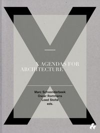 Produktbild: X Agendas For Architecture