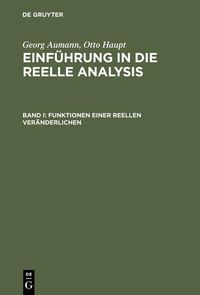 Produktbild: Funktionen einer reellen Ver&auml;nderlichen