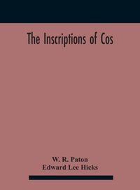 Produktbild: The Inscriptions Of Cos