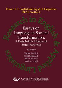 Produktbild: Essays on Language in Societal Transformation. A Festschrift in Honour of Segun Awonusi