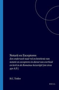 Produktbild: Notarii En Exceptores