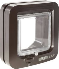 Produktbild: SureFlap Mikrochip Cat door Katzenklappe Braun 1 St.