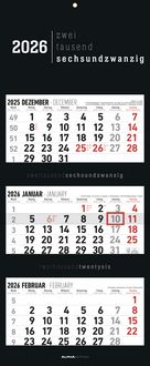 Monatskalender 2022 Büro-Kalender 290x640 (geöffn Produktbild-Vorschau 14
