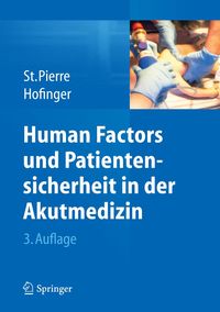 Produktbild: Human Factors und Patientensicherheit in der Akutmedizin