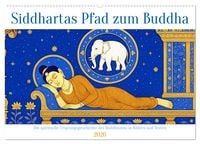 Produktbild: Siddhartas Pfad zum Buddha (Wandkalender 2026 DIN A2 quer), CALVENDO Monatskalender