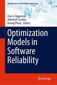 Produktbild: Optimization Models in Software Reliability