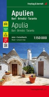 Bild vom Artikel Apulien - Bari - Brindisi - Taranto, Top 10 Tips, Autokarte vom Autor Freytag & berndt