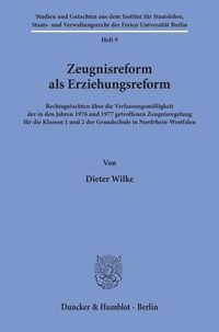 Produktbild: Zeugnisreform als Erziehungsreform.
