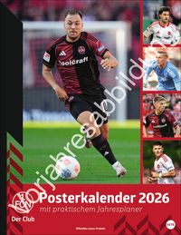 Produktbild 1. FC Nürnberg Posterkalender 2027