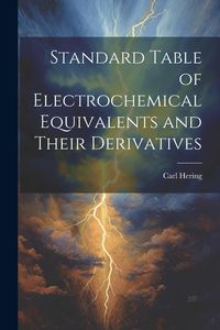 Produktbild: Standard Table of Electrochemical Equivalents and Their Derivatives