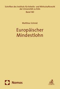 Produktbild: Europ&auml;ischer Mindestlohn