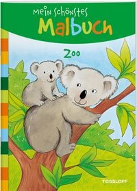 Produktbild: Mein sch&ouml;nstes Malbuch. Zoo