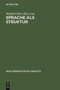 Produktbild: Sprache als Struktur