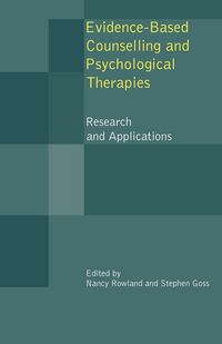 Produktbild: Evidence Based Counselling and Psychological Therapies