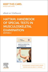 Produktbild: Handbook of Special Tests in Musculoskeletal Examination E-Book