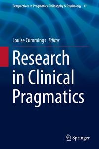 Produktbild: Research in Clinical Pragmatics