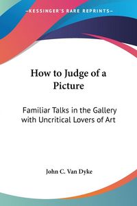 Produktbild: How to Judge of a Picture