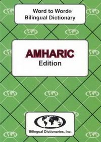 Produktbild: Sesma, C: English-Amharic & Amharic-English Word-to-Word Dic