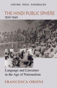 Produktbild: The Hindi Public Sphere, 1920-1940