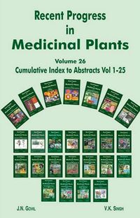Produktbild: Recent Progress in Medicinal Plants (Cumulative Index to Abstracts Vols. 1-25)