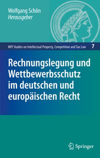 Produktbild: Rechnungslegung und Wettbewerbsschutz im deutschen und europ&auml;ischen Recht