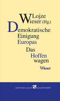 Produktbild: Demokratische Einigung Europas