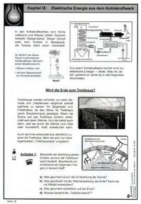 'Lernwerkstatt - 'Woher kommt der Strom?' - 'Grundschule' Schulbuch ...