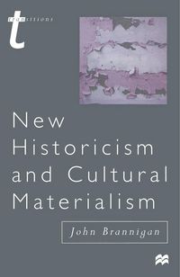 Produktbild: New Historicism and Cultural Materialism