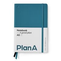 Produktbild: Notizbuch A5 Hardcover Punktiert Pacific Blue