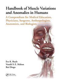 Produktbild: Handbook of Muscle Variations and Anomalies in Humans