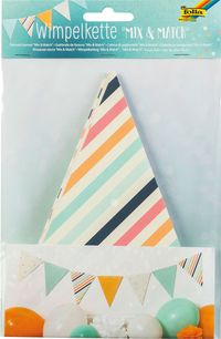 Produktbild FOLIA® Wimpelkette, Mix & Match
