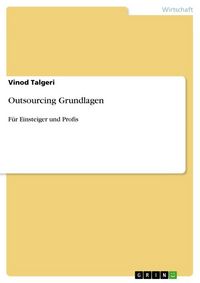 Produktbild: Outsourcing Grundlagen