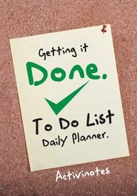 Produktbild: Getting it Done. To Do List Daily Planner