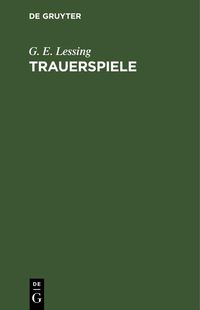 Produktbild: Trauerspiele