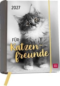 Produktbild: Buchkalender 2027: F&uuml;r Katzenfreunde