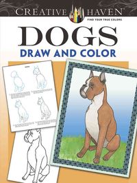 Produktbild: Creative Haven Dogs Draw & Col