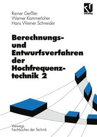 Produktbild: Berechnungs- und Entwurfsverfahren der Hochfrequenztechnik