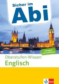 Produktbild: Klett Sicher im Abi Oberstufen-Wissen Englisch