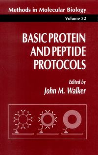 Produktbild: Basic Protein and Peptide Protocols