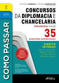 Produktbild: Como Passar em Concursos de Diplomacia e Chancelaria - 6&ordf; Ed - 2025