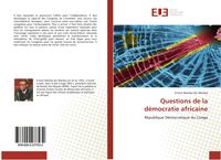 Produktbild: Questions de la d&eacute;mocratie africaine