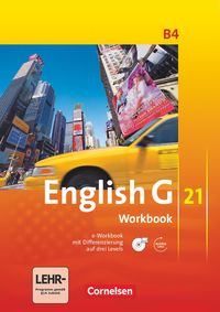 Bild vom Artikel English G 21. Ausgabe B 4. Workbook mit CD-ROM (e-Workbooks) und Audios Online vom Autor Jennifer Seidl
