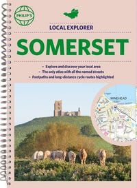 Produktbild: Philip's Local Explorer Street Atlas Somerset
