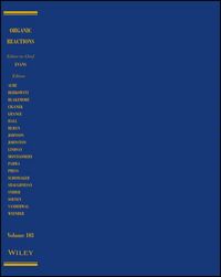 Produktbild: Organic Reactions, Parts A and B, Volume 103