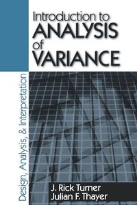 Produktbild: Introduction to Analysis of Variance